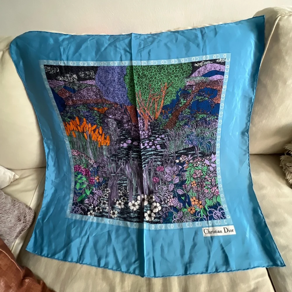 Christian Dior vintage scarf